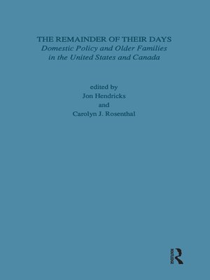 cover image of Remainder of Their Days